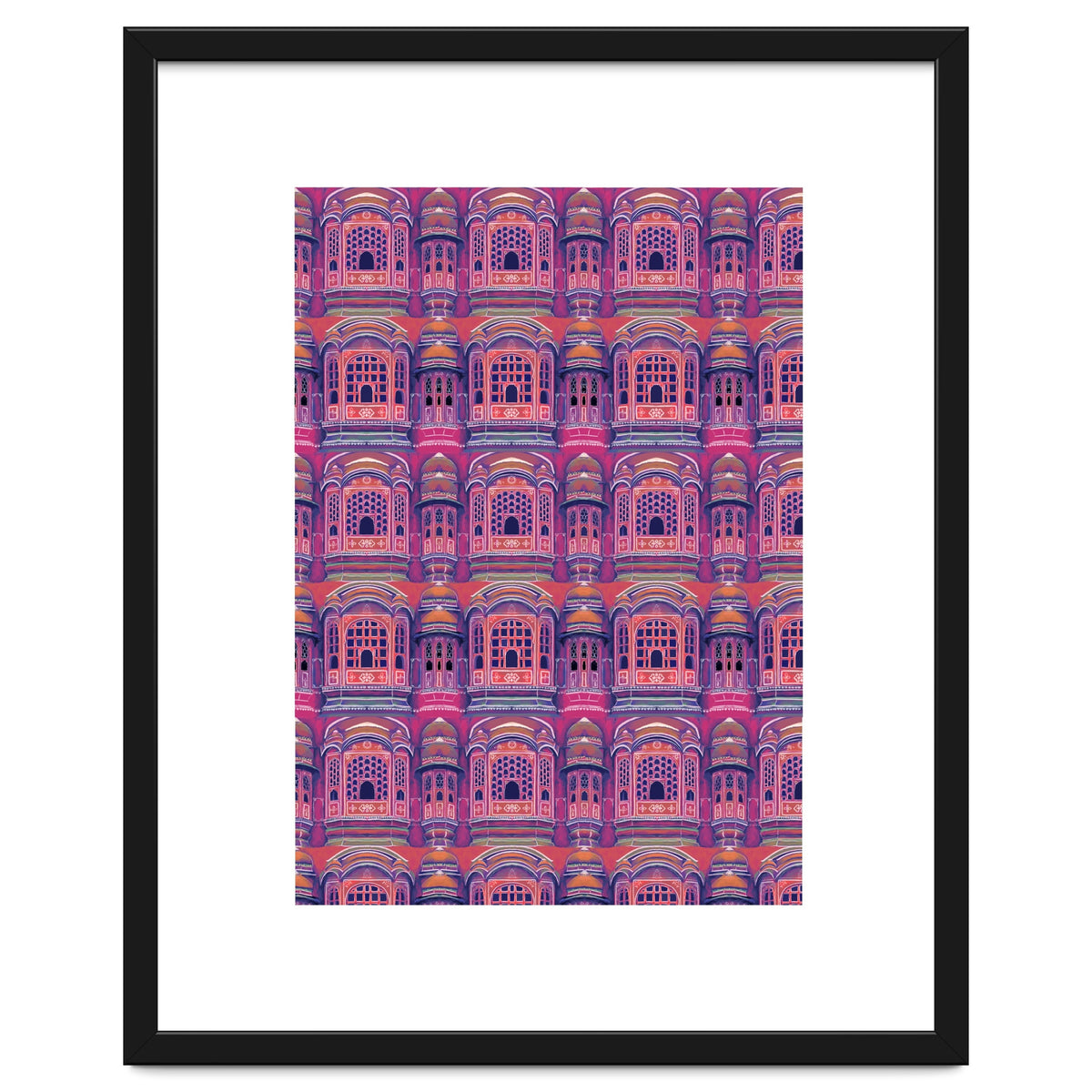 Hawa Mahal (Wind Palace) Retro - India