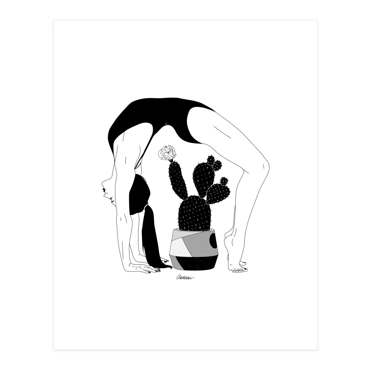 Prickly Gymnastic (Print Only)