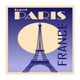 Paris France Travel Poster  (Print Only) thumbnail