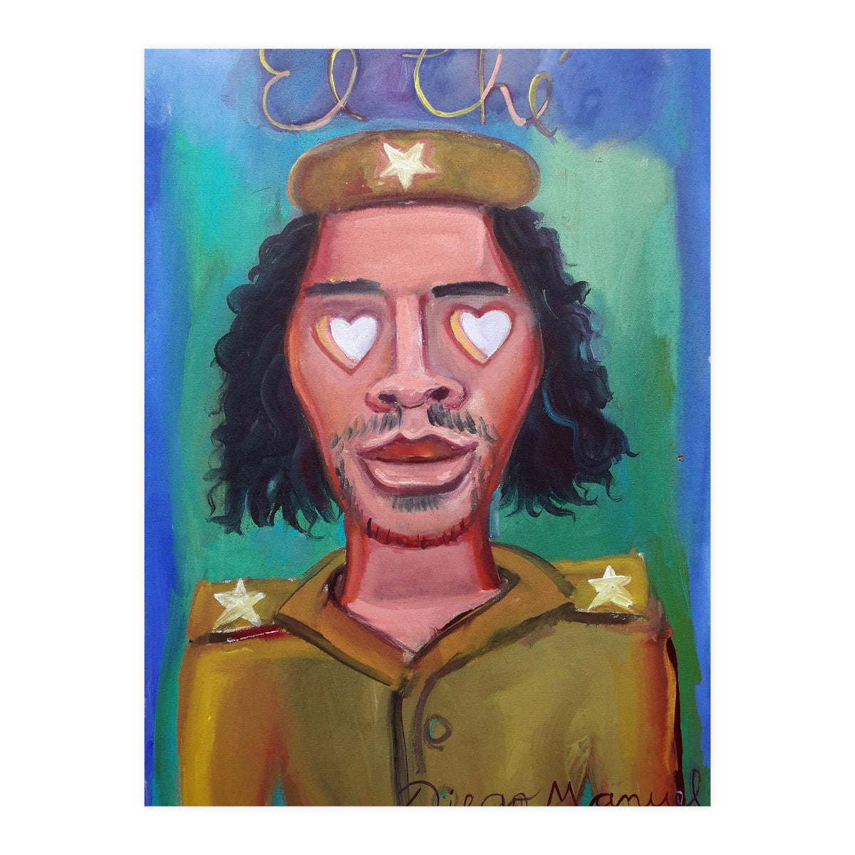 Che Y Corazones 7 (Print Only)