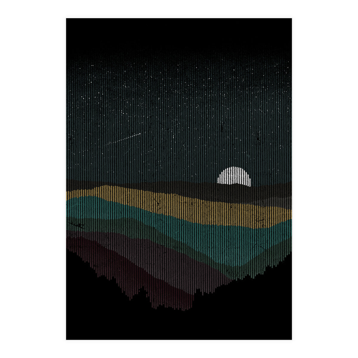 Moonrise (Colour) (Print Only)