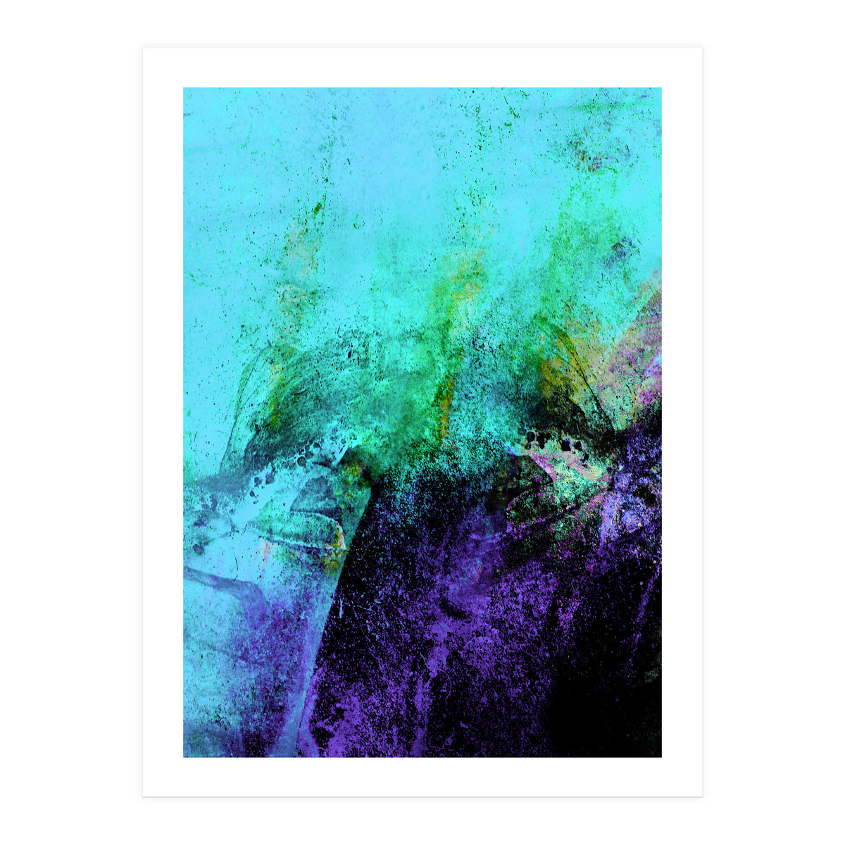 Stormy Purple Vs Black V4 (Print Only)