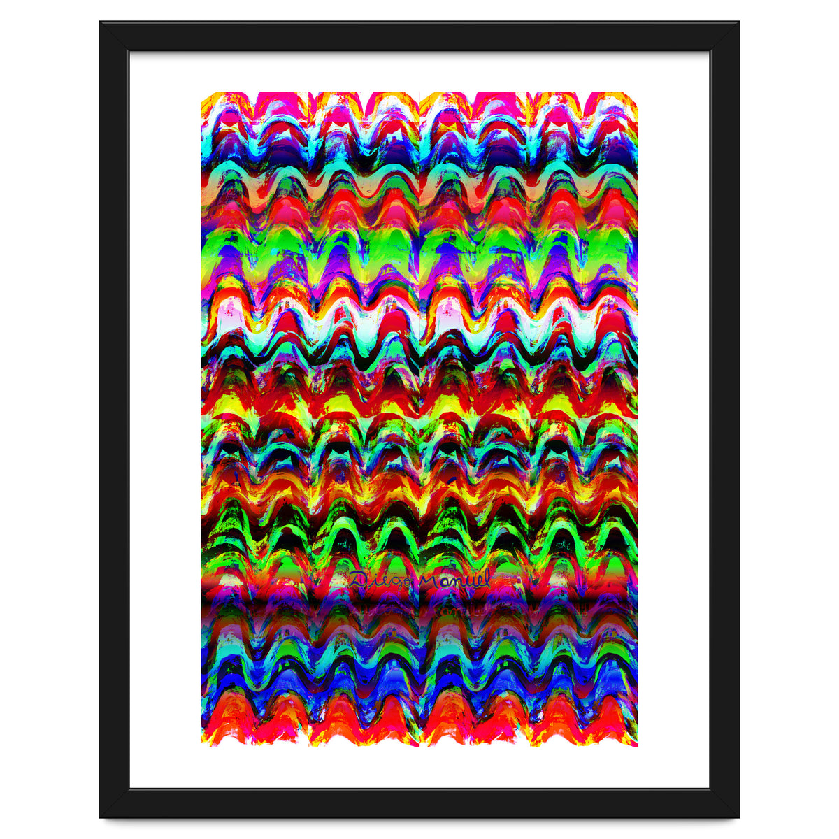 Pop abstract color full