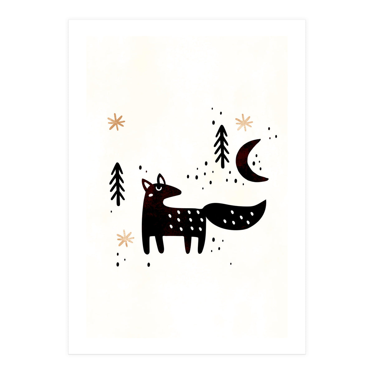 Little Winter Fox (Print Only)