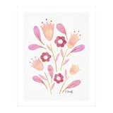 Watercolour Tulips | Pink (Print Only) thumbnail