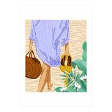 I followed my heart & it led me to the beach | Boho Ocean Sand Sea Beachy Fashion Summer (Print Only) thumbnail
