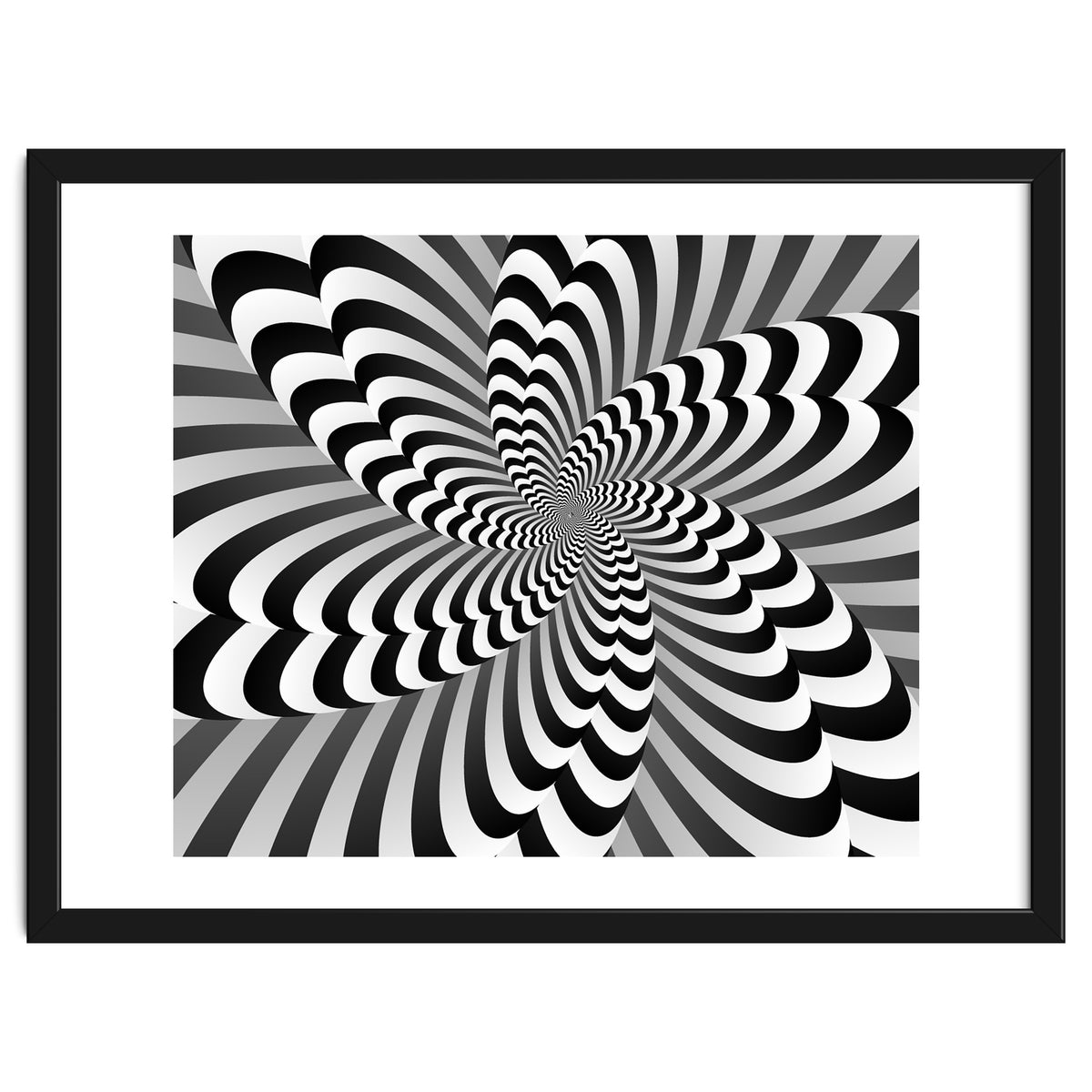 Abstract Optical Illusion