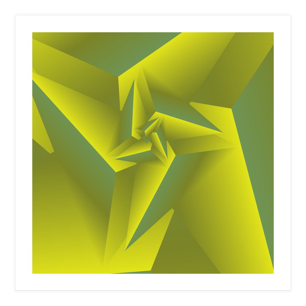 3D Traingle Pattern (Print Only)