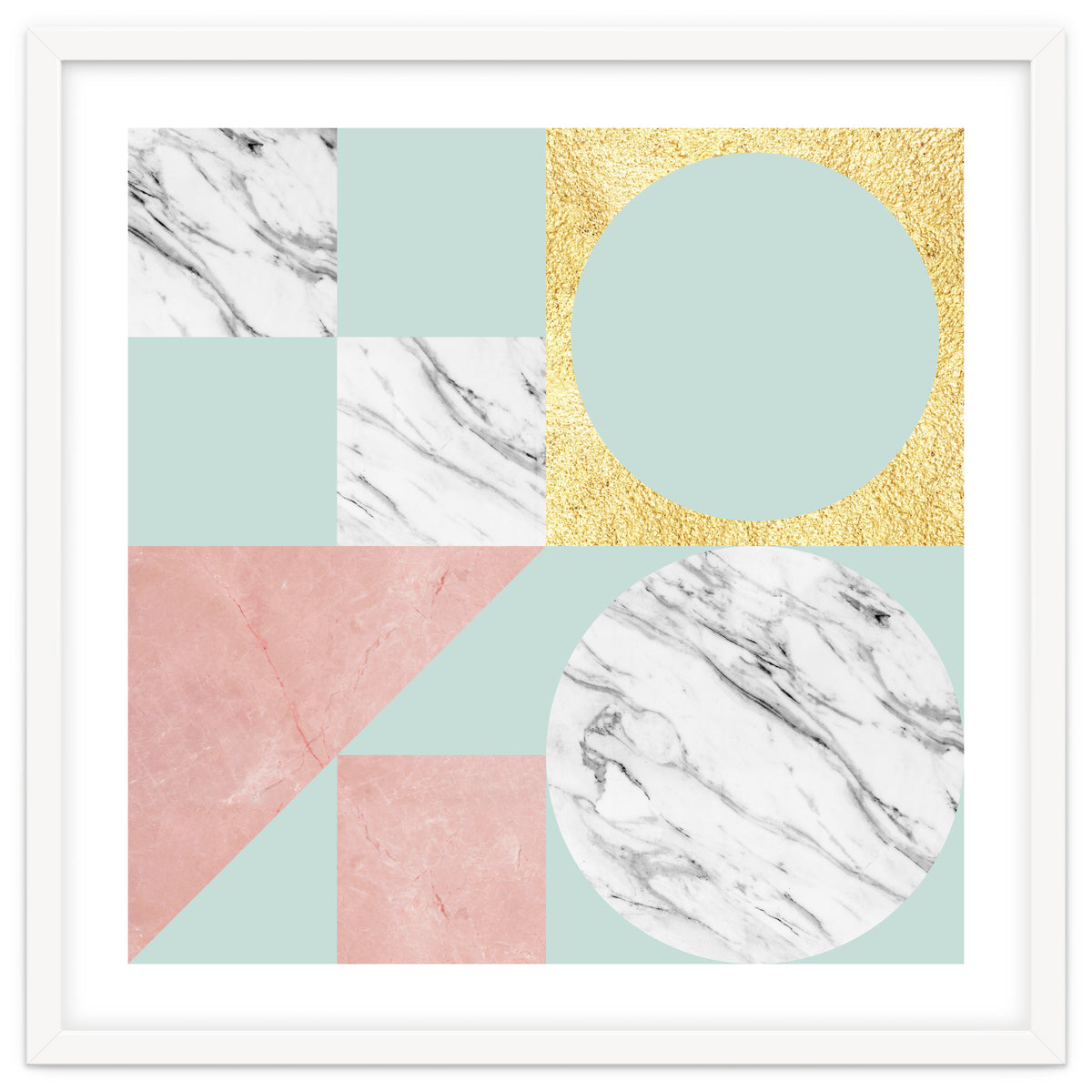 Marble and gold I