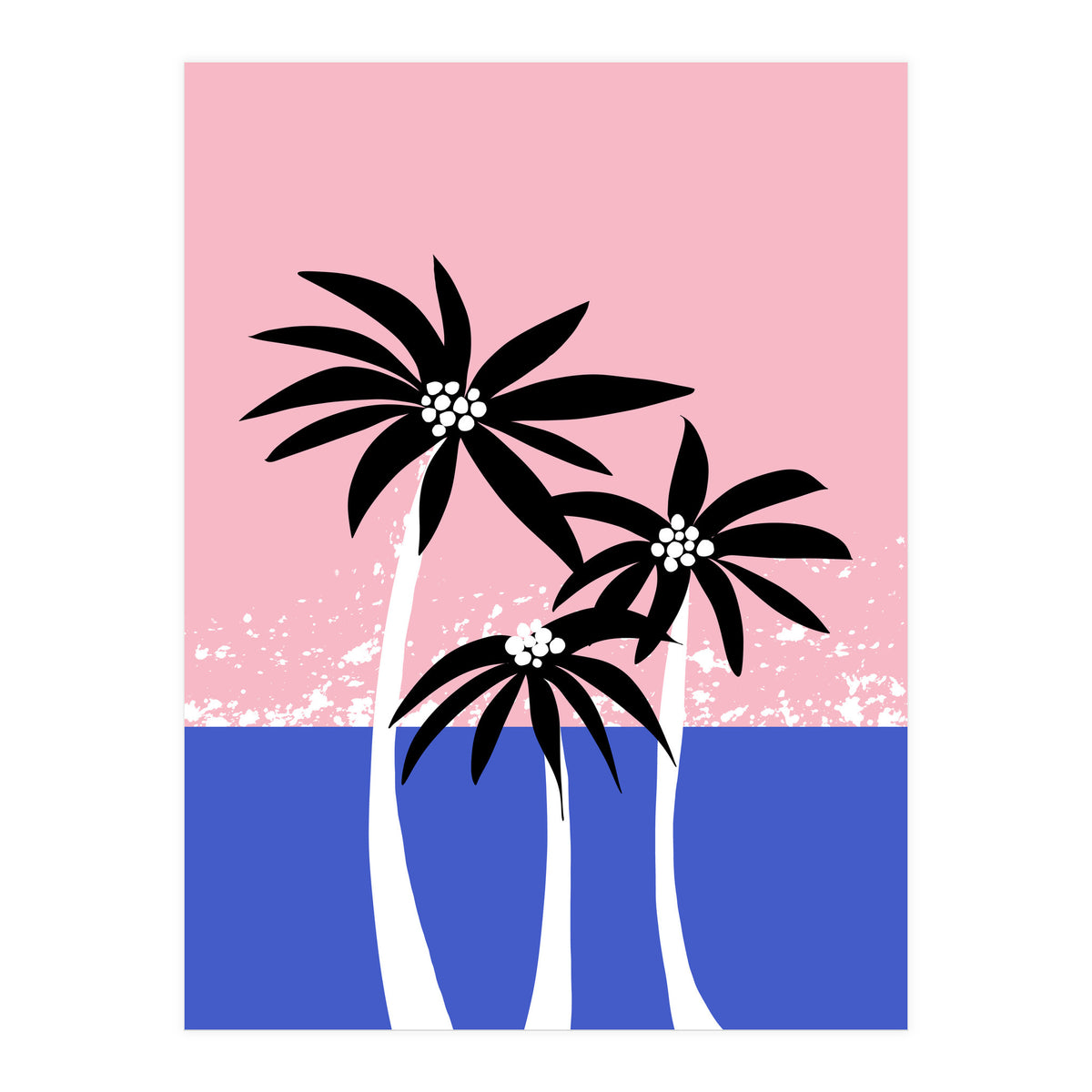 Sweet palm trees (Print Only)