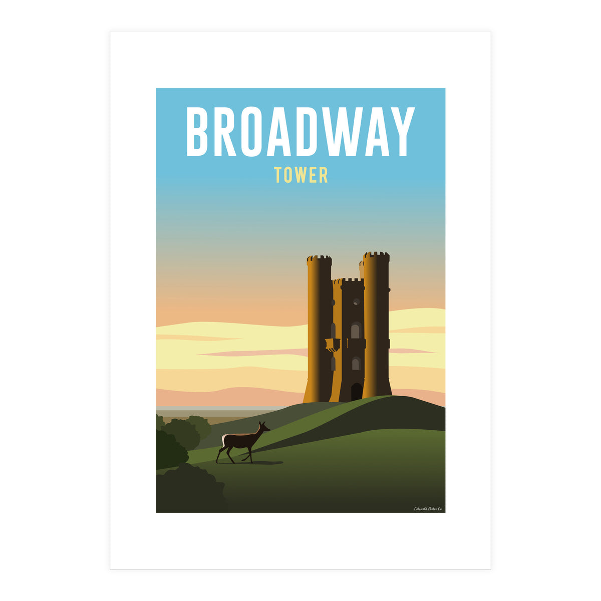 Broadway Tower (Print Only)