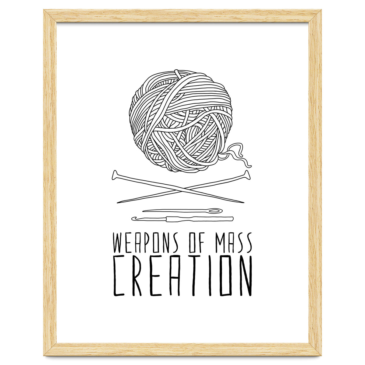 Weapons Of Mass Creation - Knitting