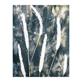 Indigo Blue Botanical Leaves No. 15 (Print Only) thumbnail