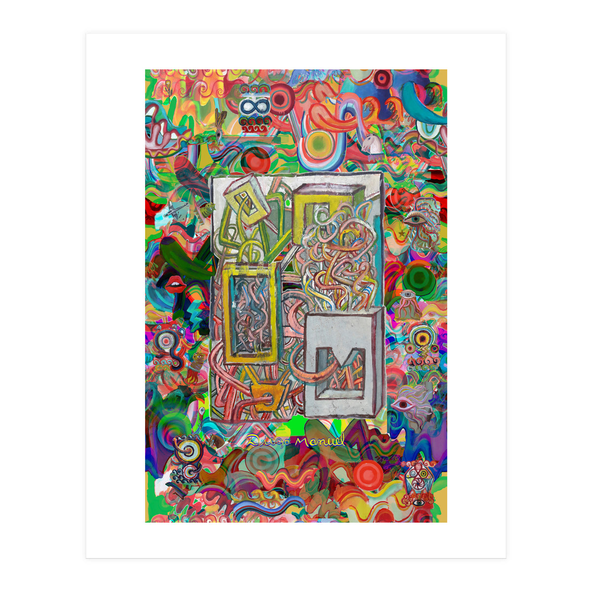 Graffitis 2021 Tapiz 12 (Print Only)