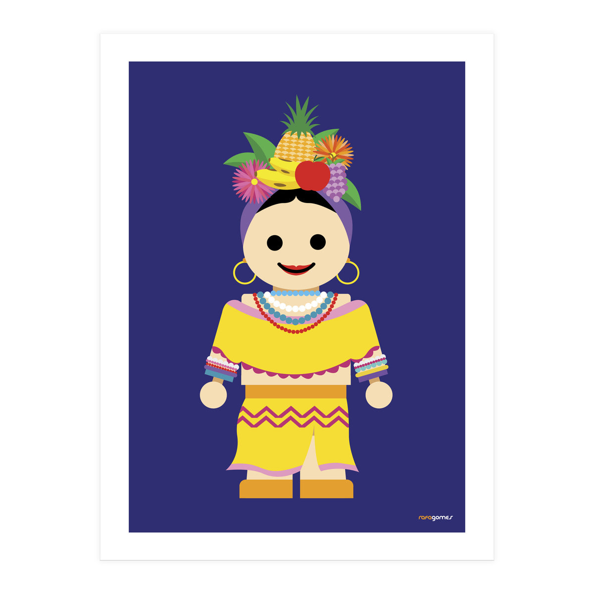 Carmen Miranda Toy (Print Only)
