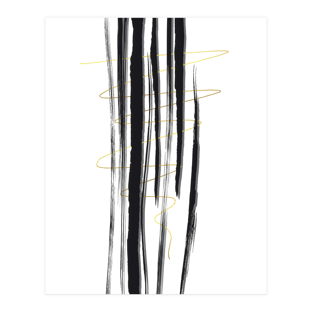 Deco Lines No. 1 - Straight Forward (Print Only)