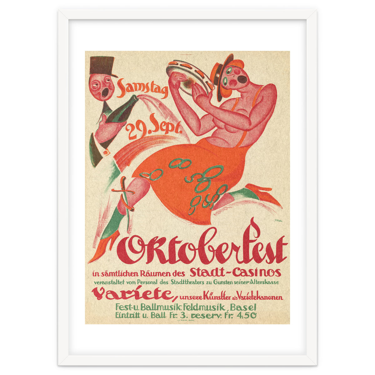 Oktoberfest 1923 Advertisement