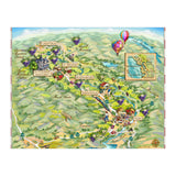 Napa Valley Illustrated Map (Print Only) thumbnail