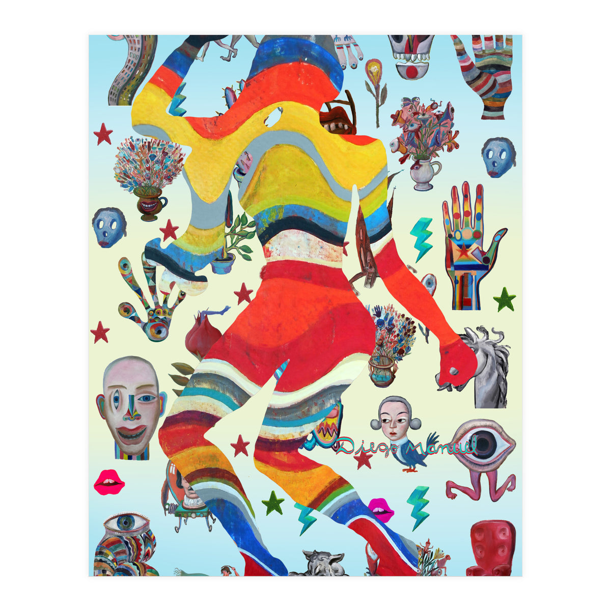 Dance Girl C 9 (Print Only)