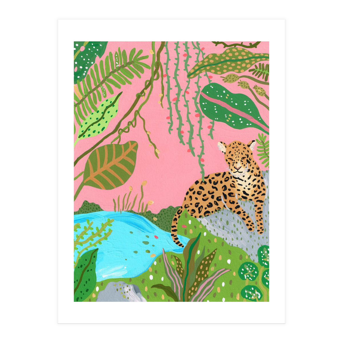 Tigress Of The Jungle (Print Only)