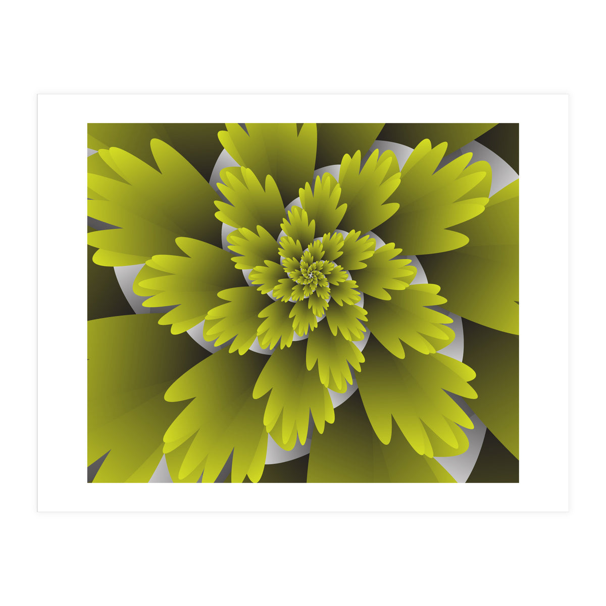 3D Leaf Blooms (Print Only)
