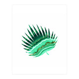 Green Marble Leaf II (Print Only) thumbnail