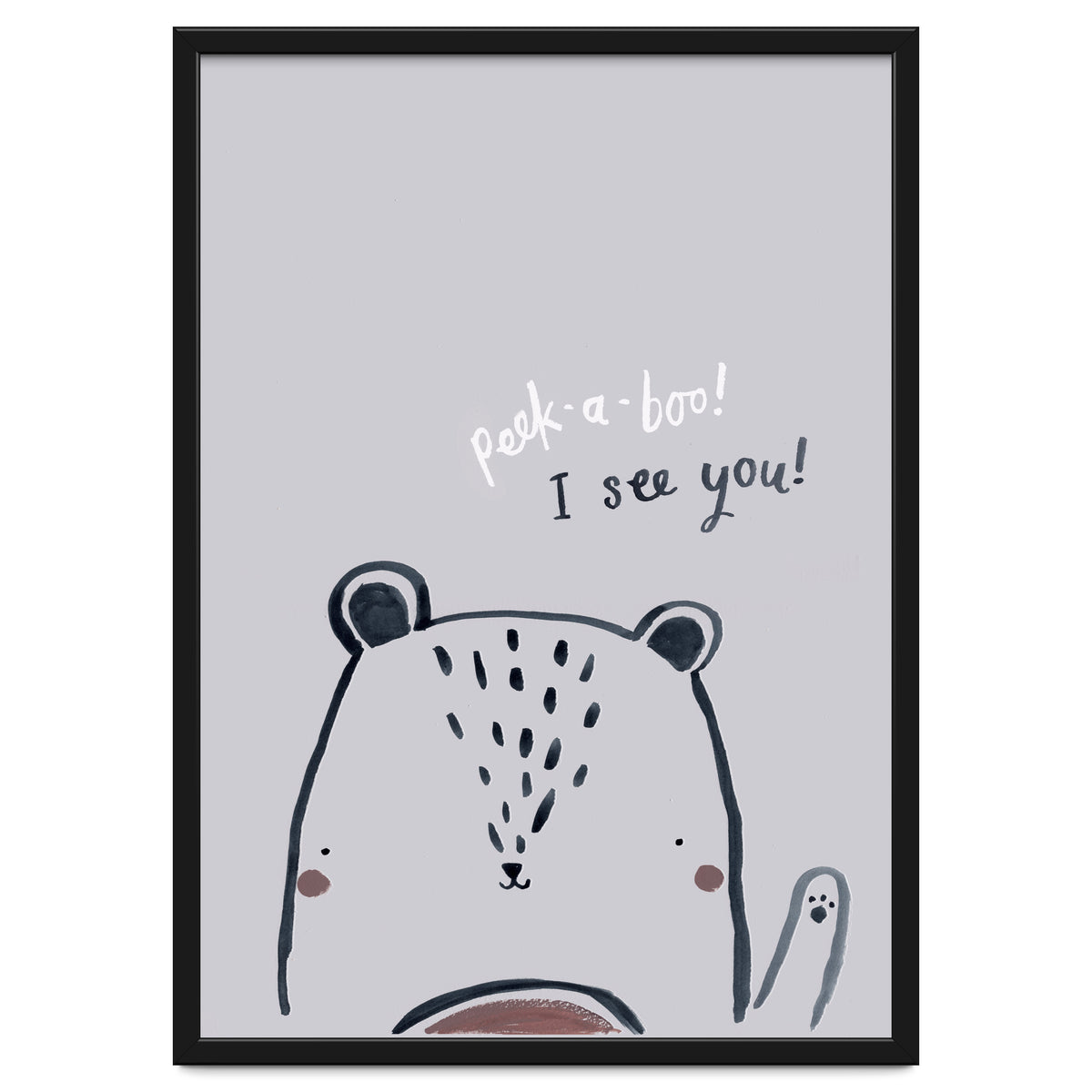 Peek A Boo Bear