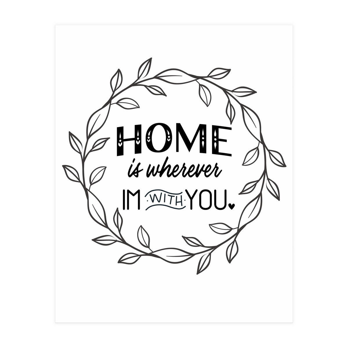 Home With You (Print Only)