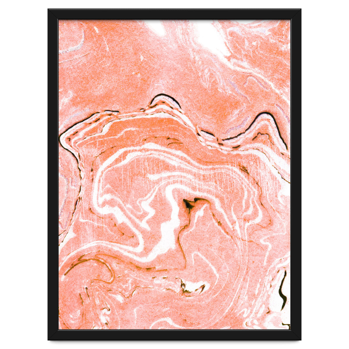 Coral Blush Marble