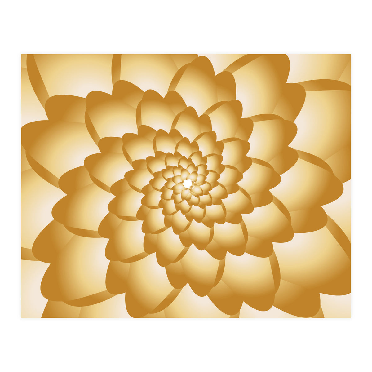 Flower Swirl Pattern (Print Only)