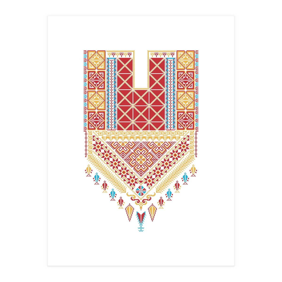 Tatreez Ornament 3 (Print Only)