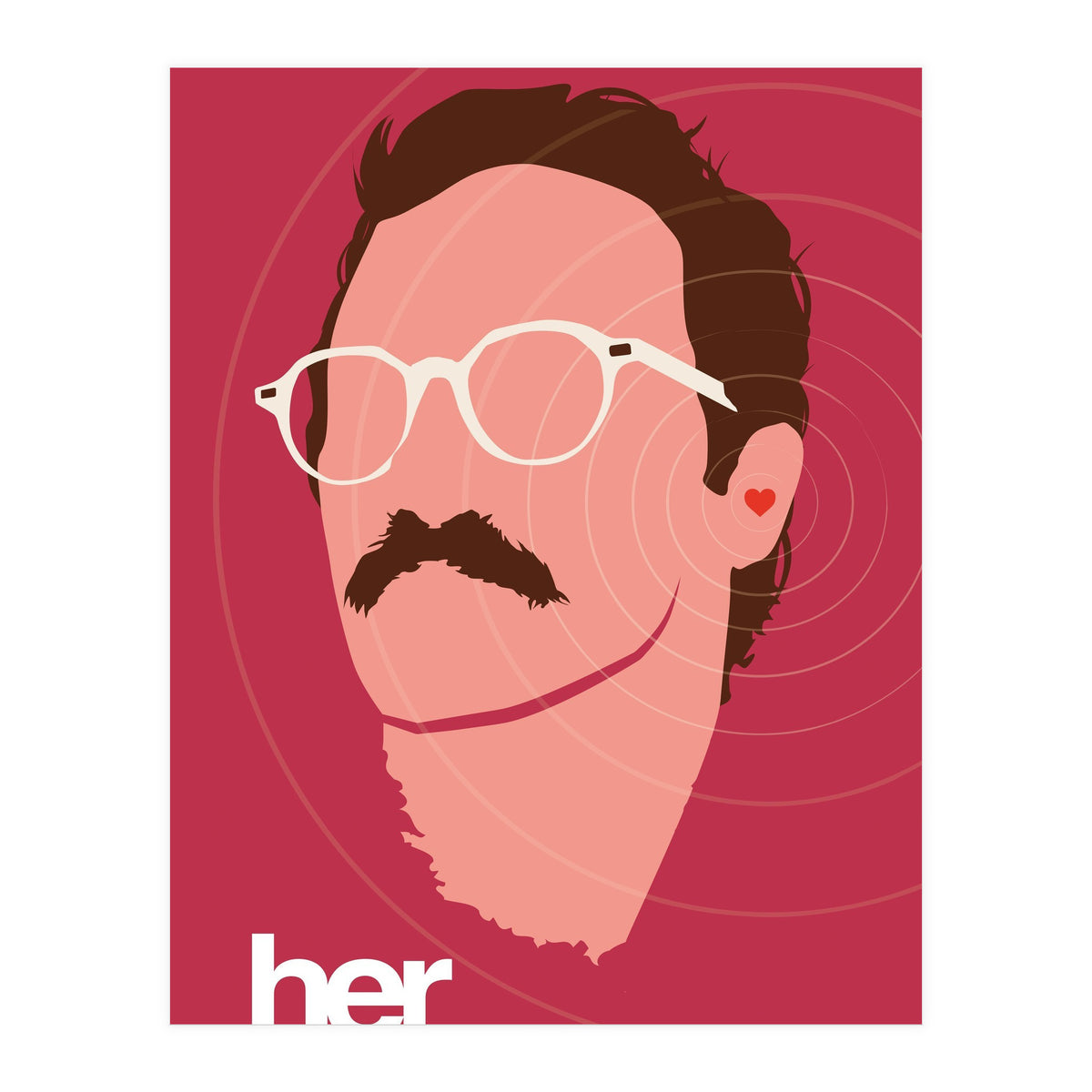 Her movie poster (Print Only)