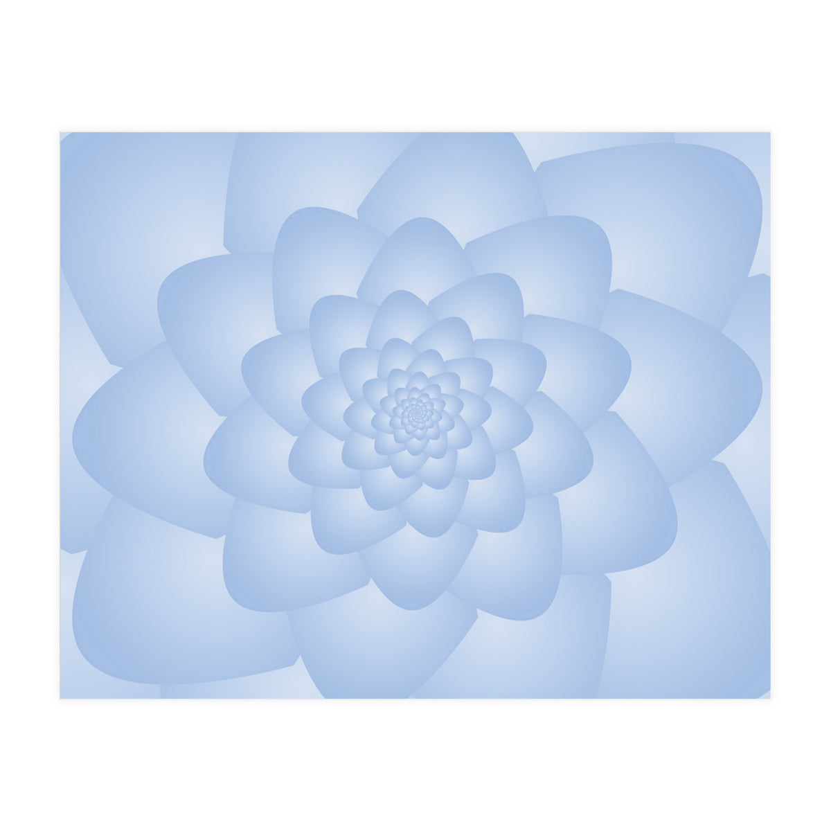 Pastel Colors Flower  (Print Only)