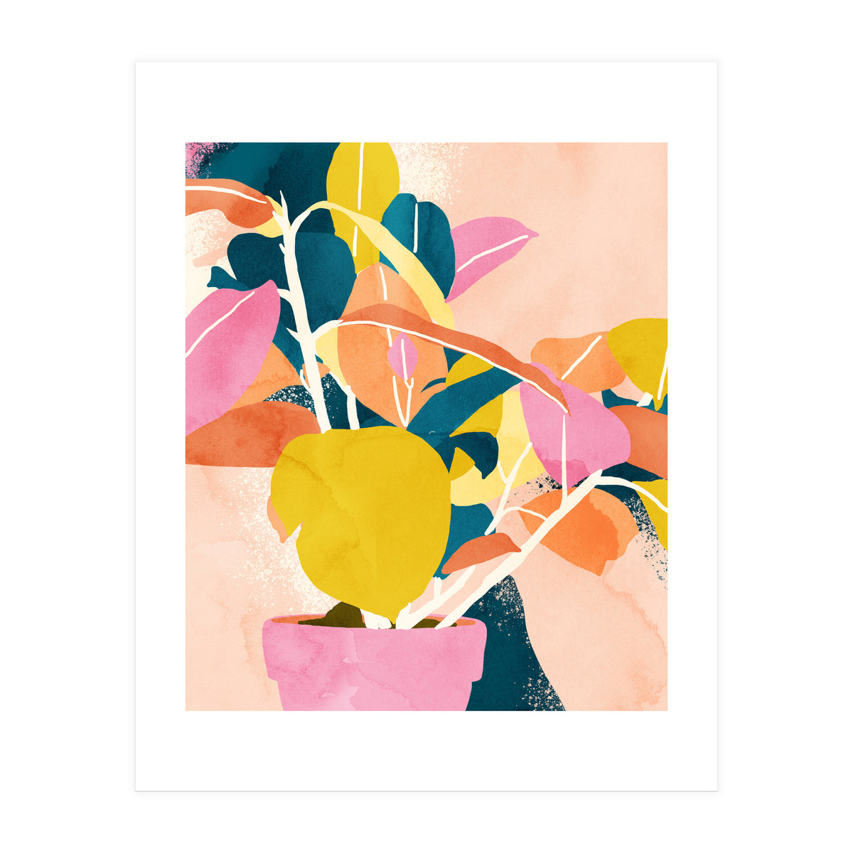 Nature Always Wears The Colors Of The Spirit (Print Only)