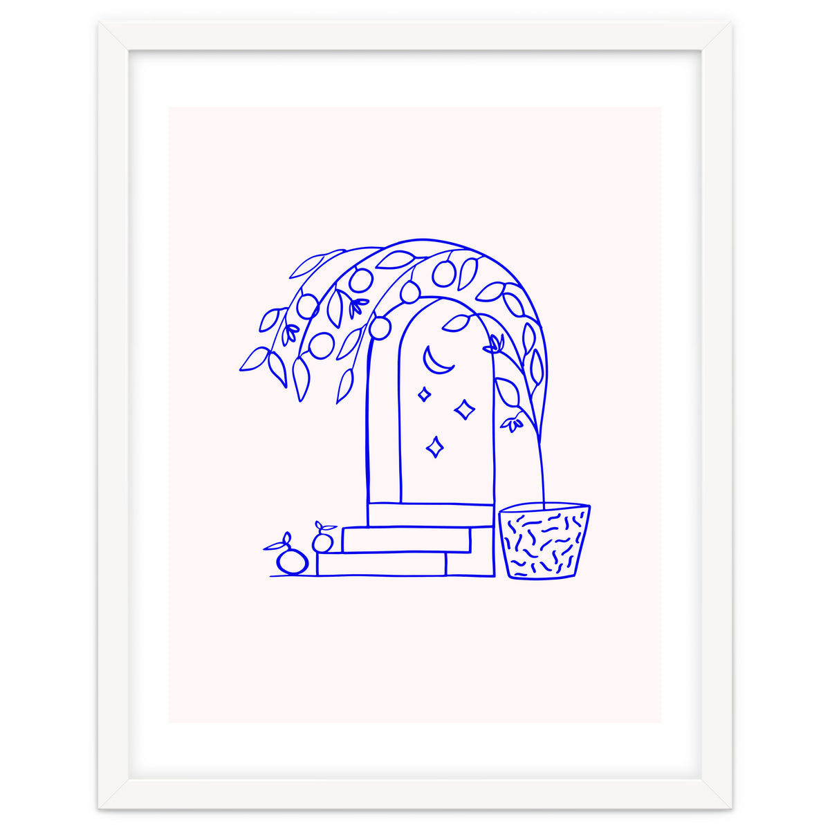 Summer at that Marrakech villa #illustration #sketch