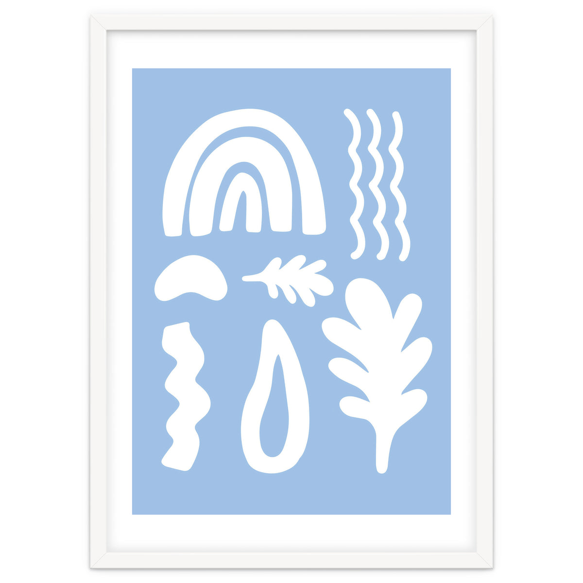 Abstract Happy Shapes