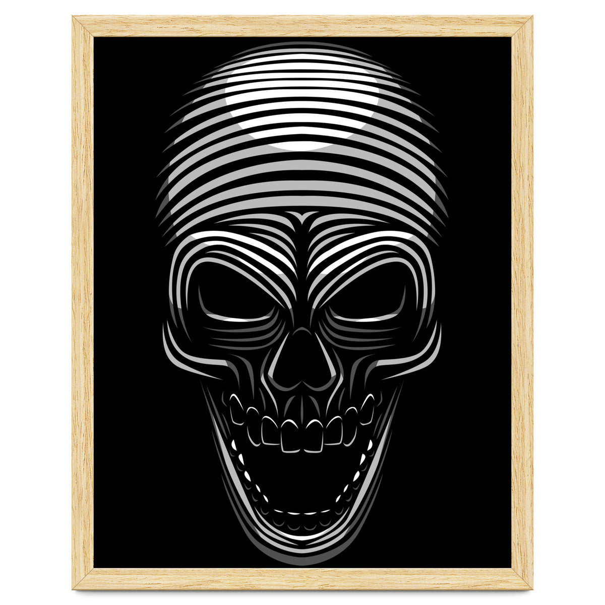 Lines Skull