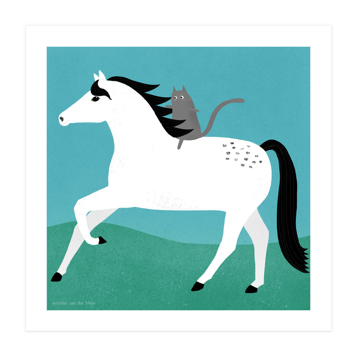 Cat 88: The ride (Print Only)