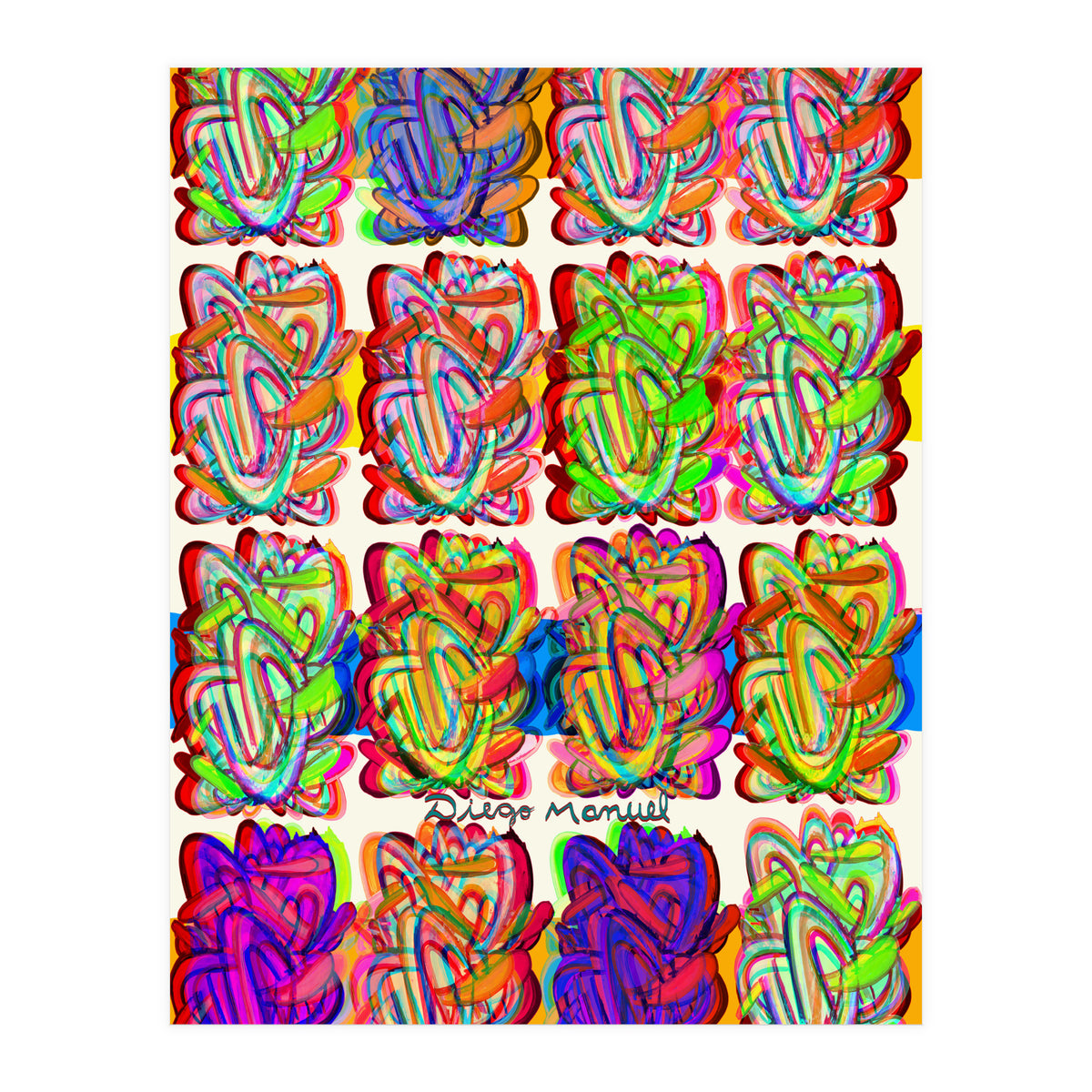 Graffitis 2021 Tapiz 128 (Print Only)