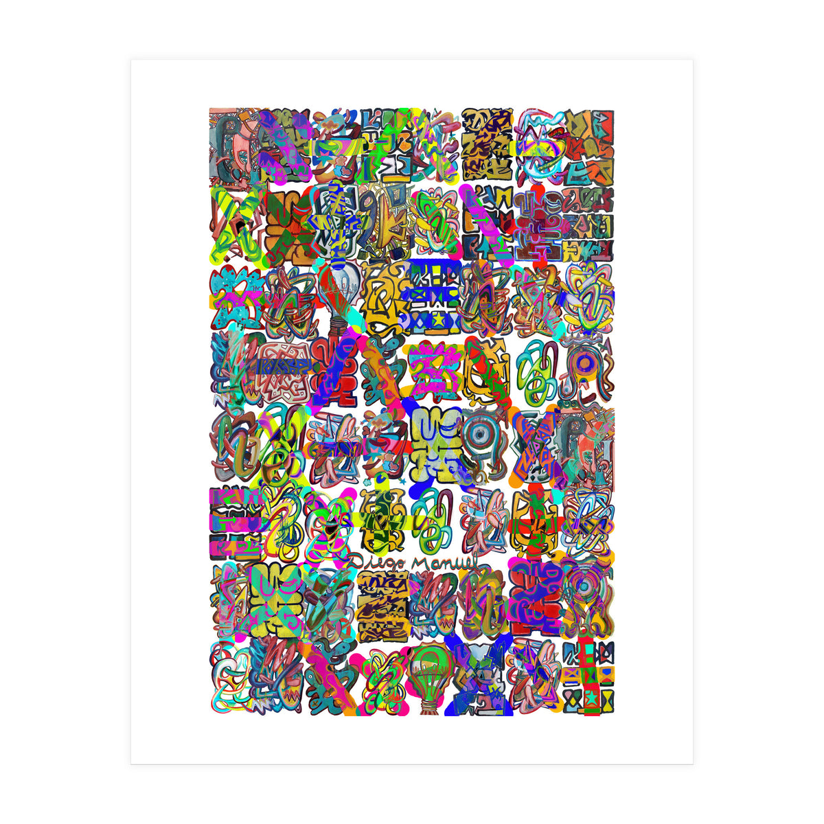 Graffitis B (Print Only)