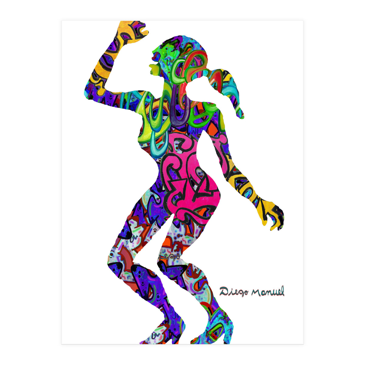 Dance Girl 28  (Print Only)