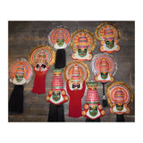 Mask On The Wall - Kathakali Face (Print Only) thumbnail