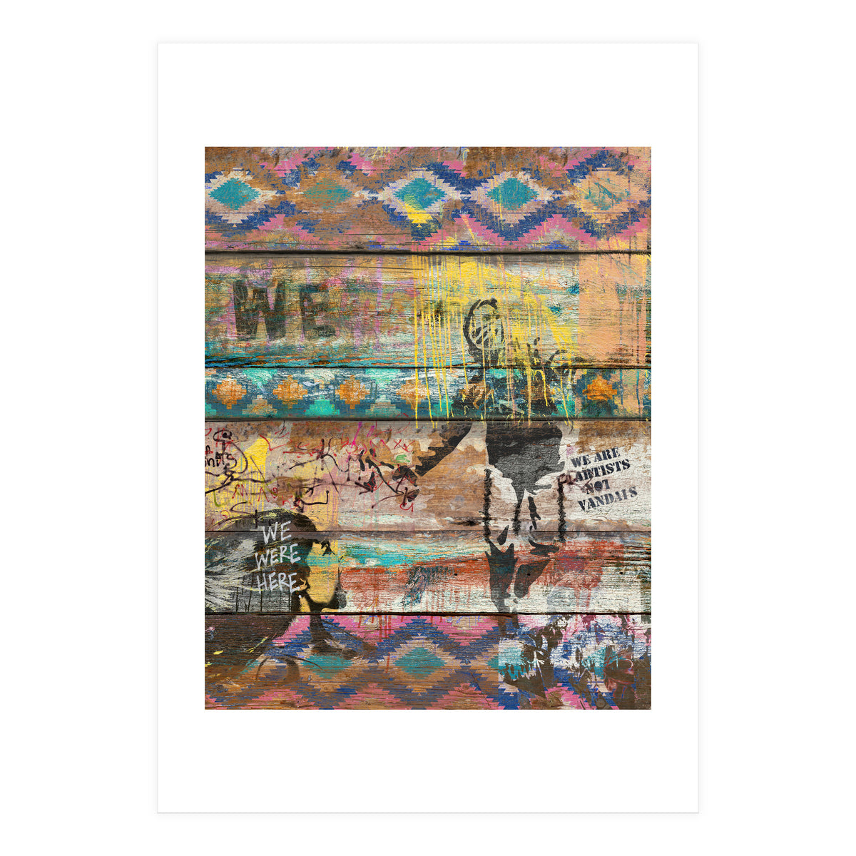 Art Isn't A Crime (Molotov Cocktail) (Print Only)