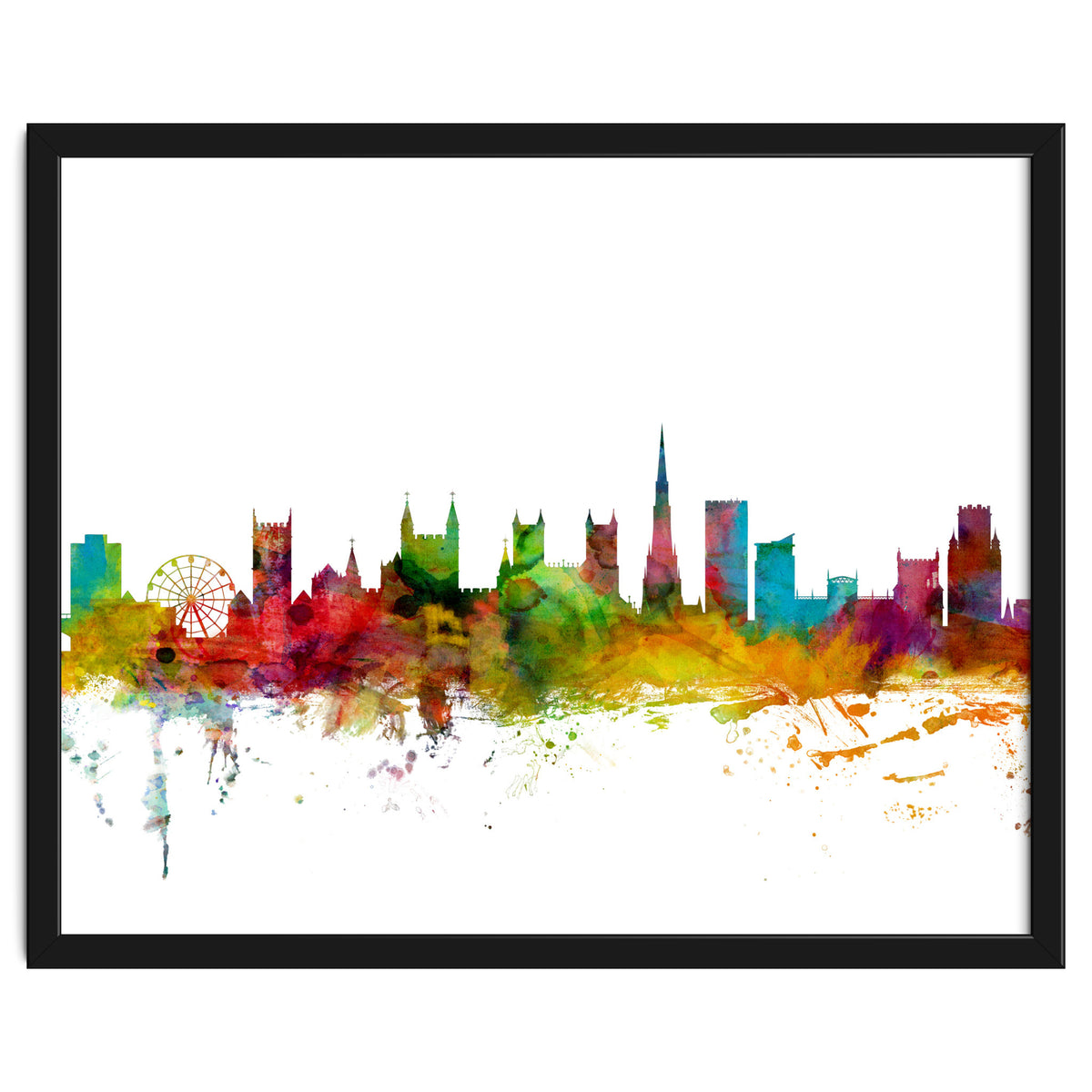 Bristol England Skyline