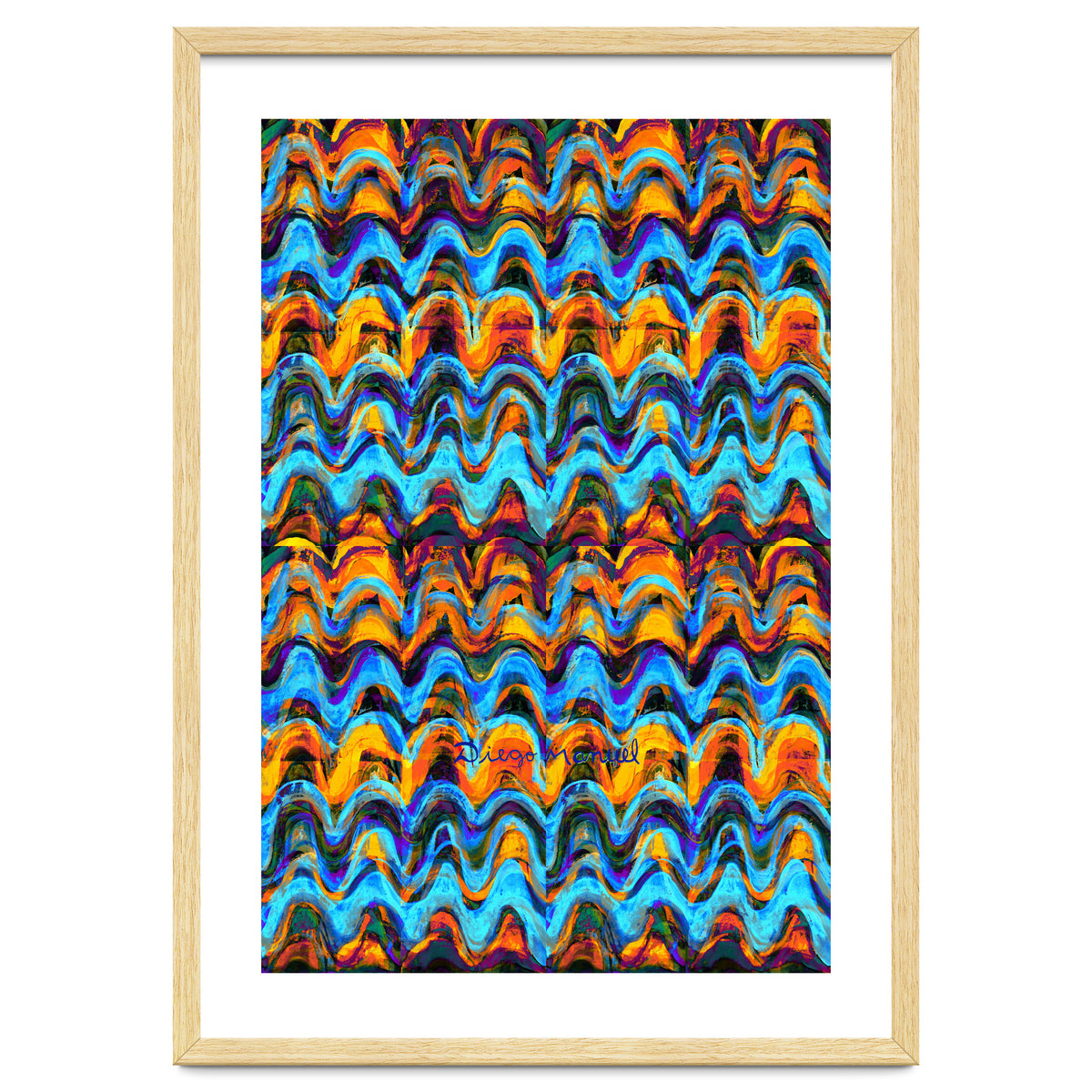 Pop abstract color full