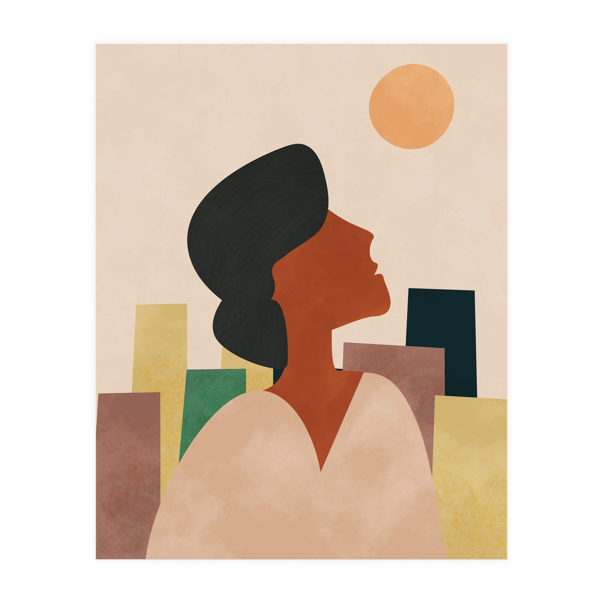 Modern Woman Urban Girl (Print Only)