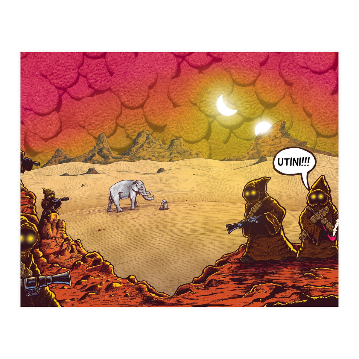 HOBi-wan keNOBi Chocolate Hob Nob Imperial Stout (Print Only)