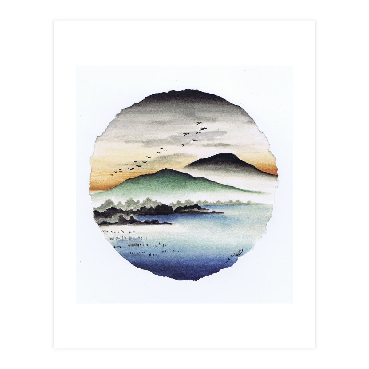 Circle 9 (Print Only)