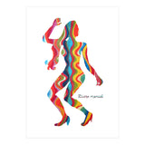 Dance Girl B 45  (Print Only) thumbnail