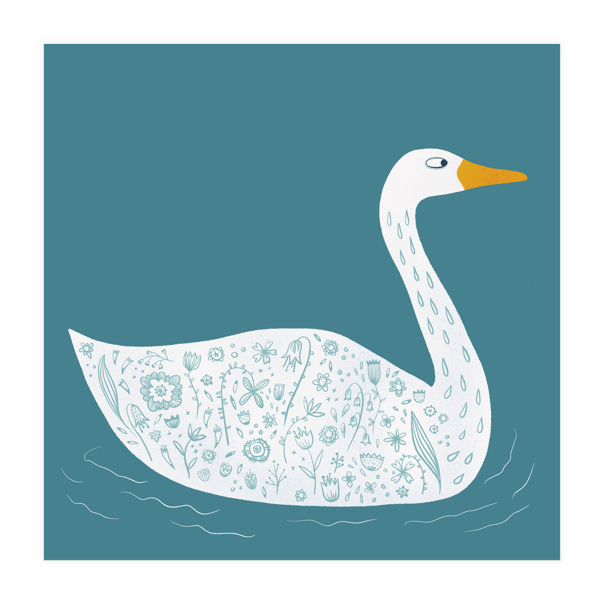 Swan Dark (Print Only)